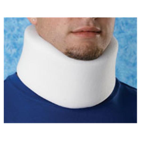 Collar Serpentine X-Long Cervical Foam White Size Medium Ea